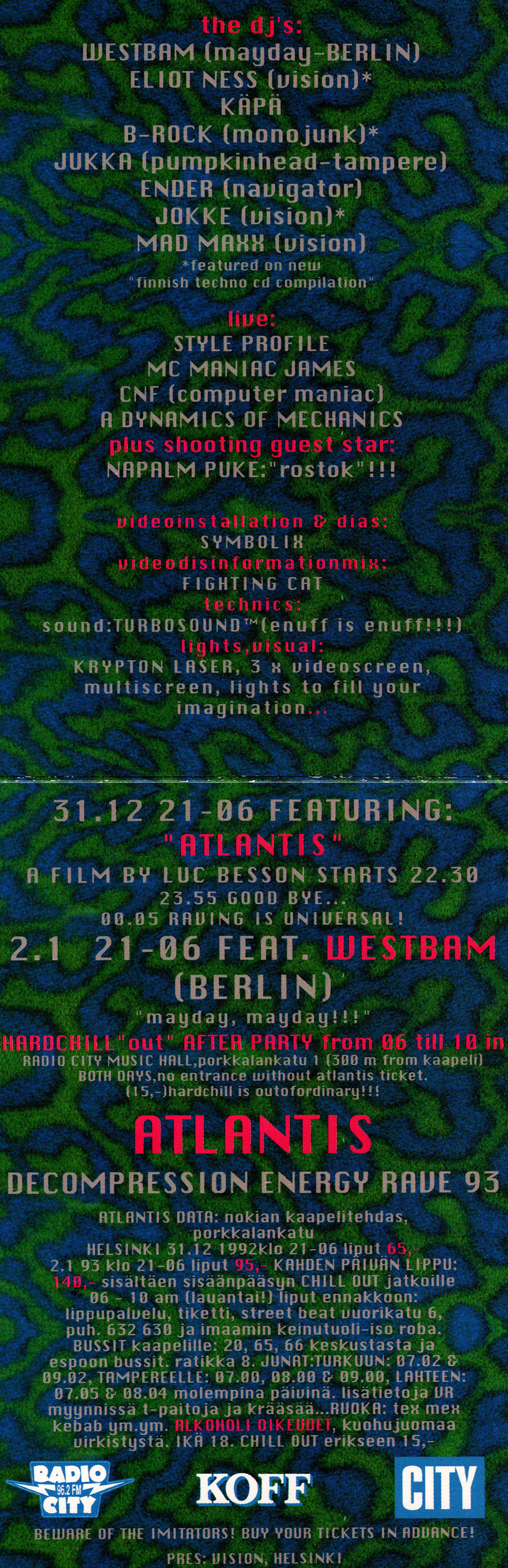 Flyers from the past